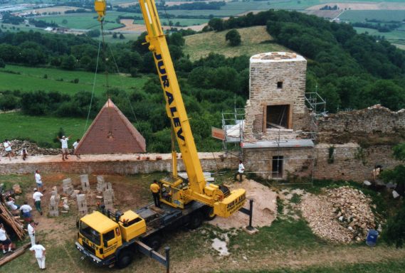 Levage de la toiture